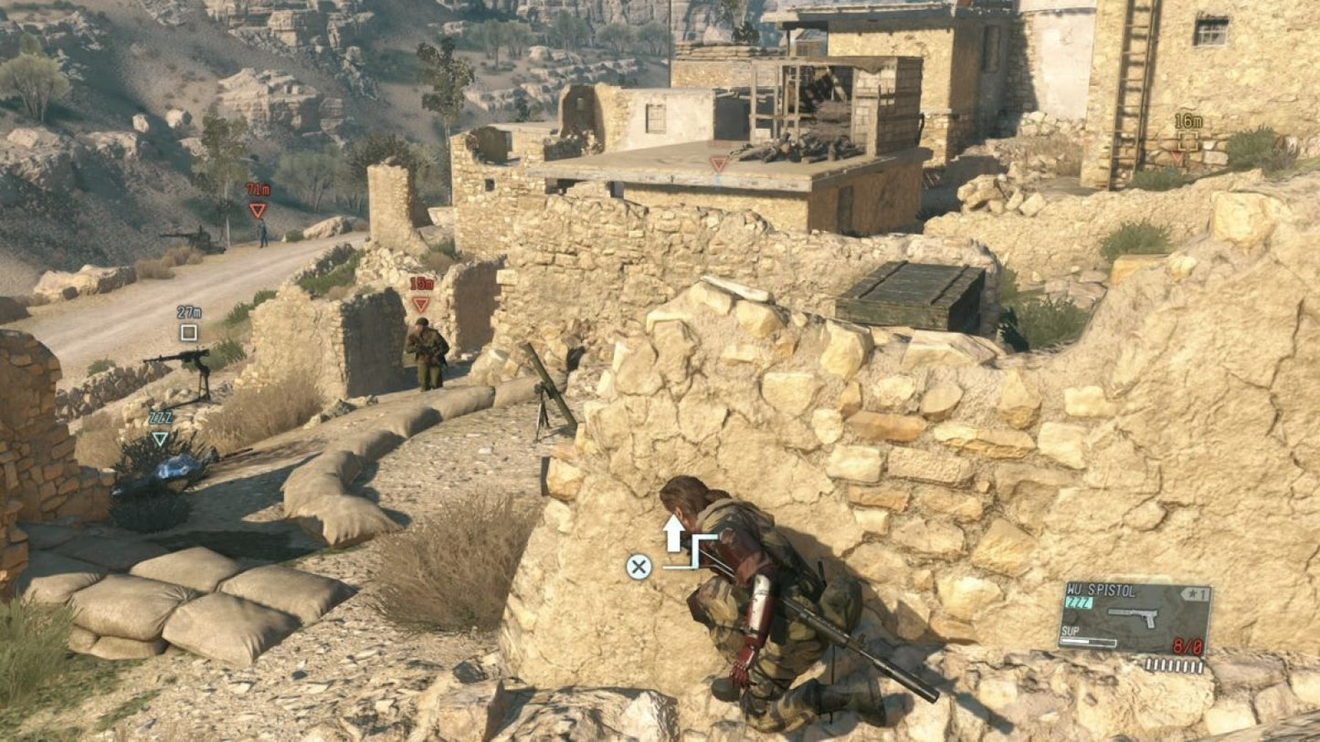 Metal Gear Solid V: The Phantom Pain [Day One] – PlayStation 4 (PS4) video game gameplay, action stealth game