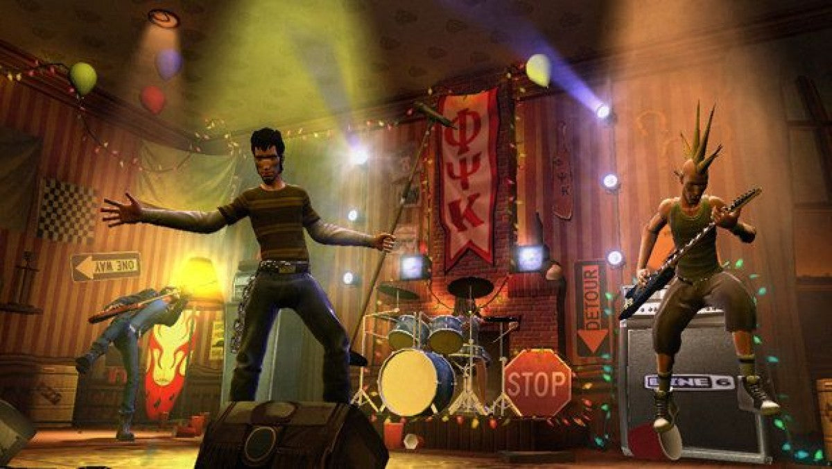 Guitar Hero: World Tour gameplay for PlayStation 2 (PS2) video game