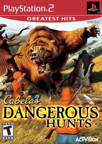 Cabela's Dangerous Hunts [Greatest Hits] cover art for PlayStation 2 (PS2) video game