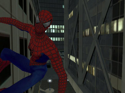 Spider-Man 2 Nintendo GameCube open-world action-adventure web-swinging combat missions based on the film Doctor Octopus villain gameplay
