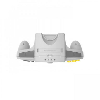 N64 Wireless 2.4GHz Controller for Nintendo 64 N64 Grey accessory featuring wireless 2.4GHz connectivity classic three prong controller design analog stick directional pad responsive buttons ergonomic grip and compatibility with supported Nintendo 64 games replacement gaming controller and retro gaming accessory appeal