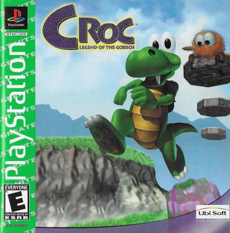 Croc: Legends of the Gobbos [Greatest Hits] for PlayStation 1 (PS1) cover art for retro video game