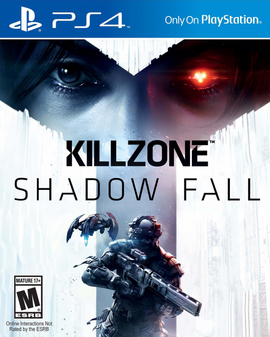 Killzone: Shadow Fall – PlayStation 4 (PS4) video game cover image, first-person shooter game.