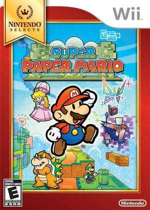 Super Paper Mario [Nintendo Selects] cover art for Nintendo Wii (Wii) video game