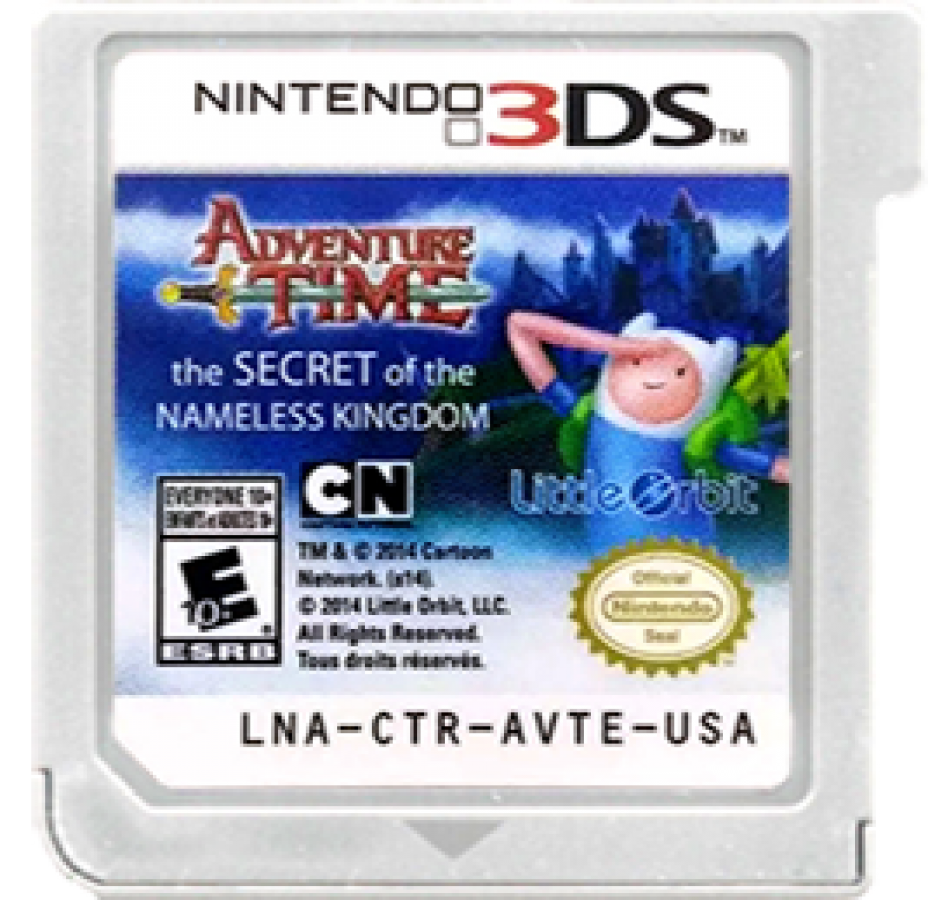 Adventure Time: The Secret of the Nameless Kingdom [CIB] cartridge for Nintendo 3DS (3DS) action adventure video game