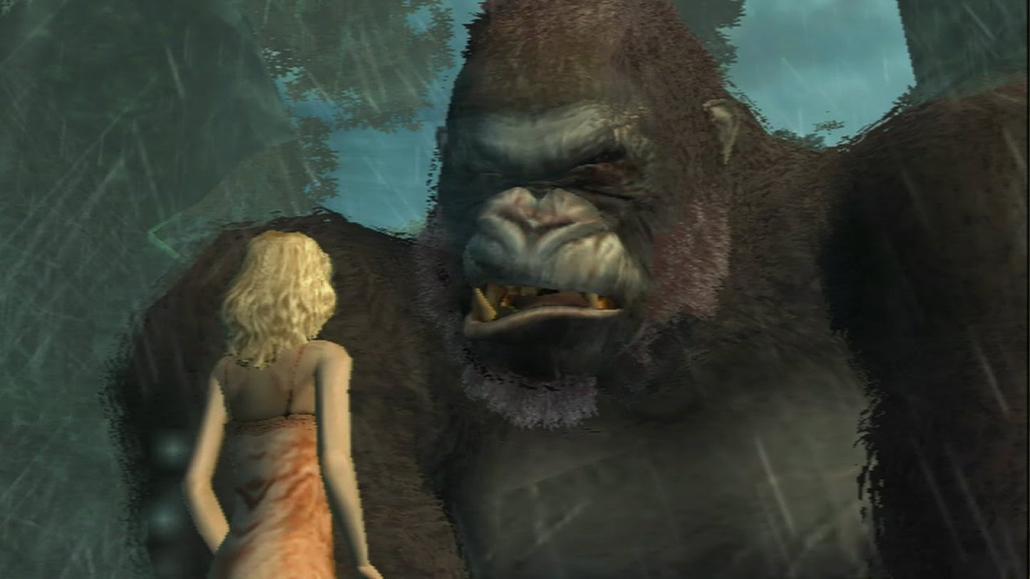 Peter Jacksons King Kong PS2 PlayStation 2 action adventure game retro video game gameplay