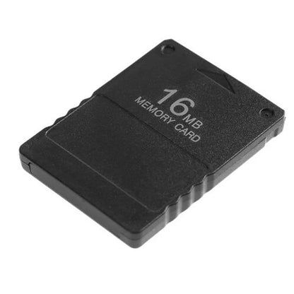 16MB PlayStation 2 memory card used for saving game progress and data on PS2 consoles