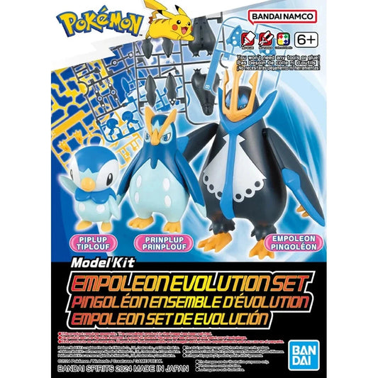 Empoleon Evolution Set "Pokemon", Bandai Hobby Pokemon Model Kit model kit product image