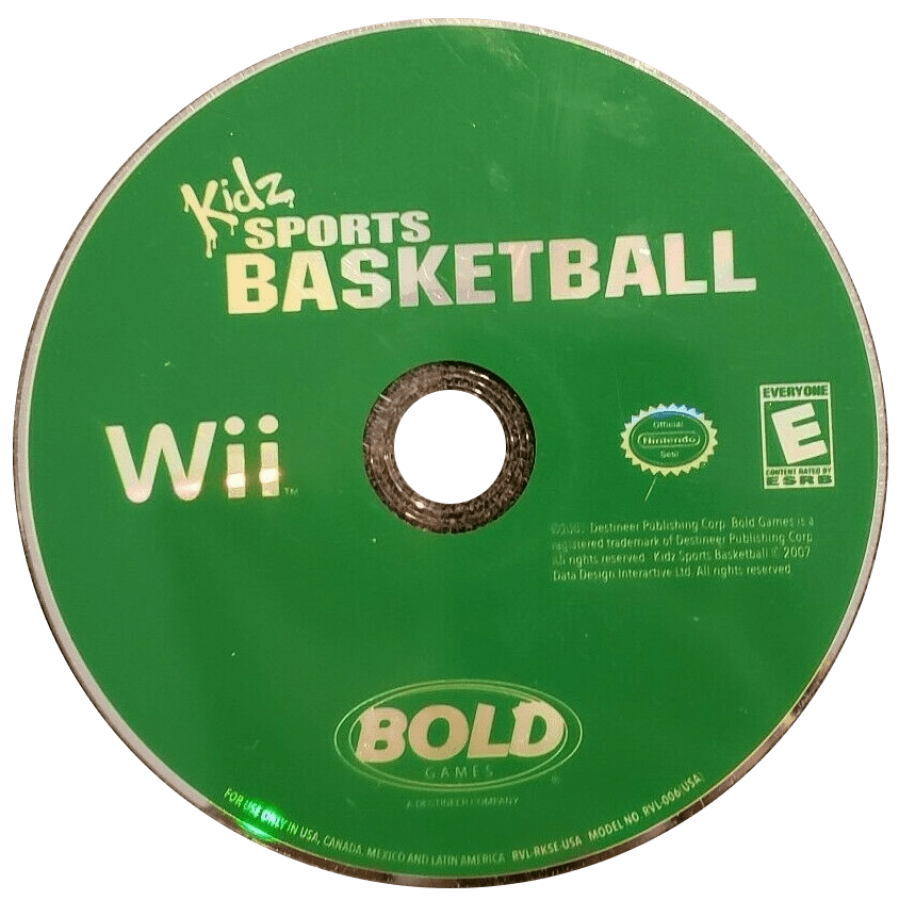 Kidz Sports: Basketball – Nintendo Wii (Wii) arcade basketball sports video game disc