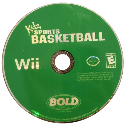 Kidz Sports: Basketball – Nintendo Wii (Wii) arcade basketball sports video game disc