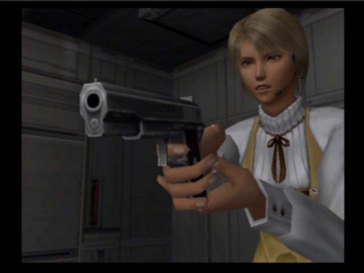 LifeLine PlayStation 2 PS2 retro video game survival horror gameplay (2004)