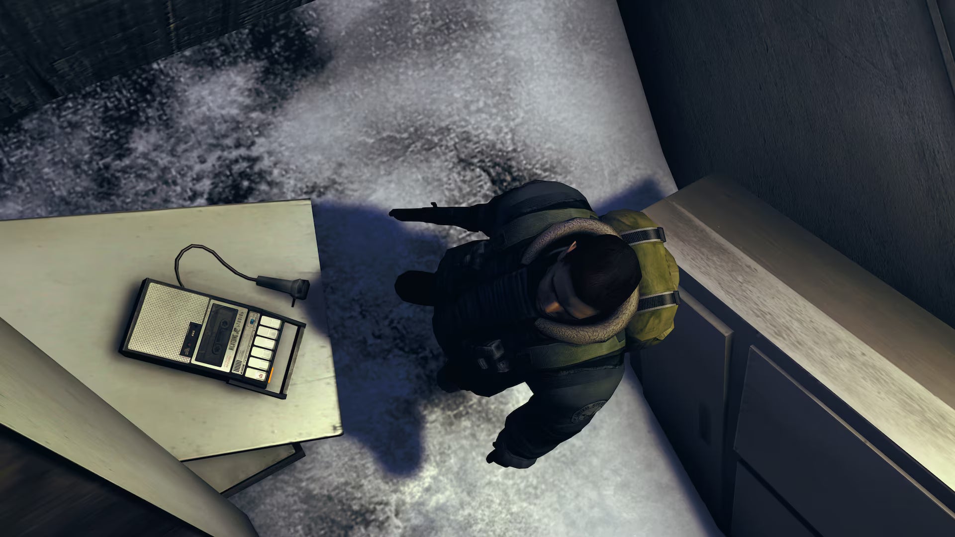 The Thing Remastered Deluxe Edition for PlayStation 5 survival horror shooter featuring squad trust mechanics arctic setting remastered visuals and bonus collectible content gameplay