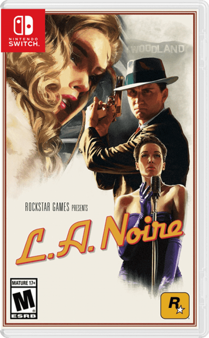L.A. Noire cover art for Nintendo Switch (NS) action video game