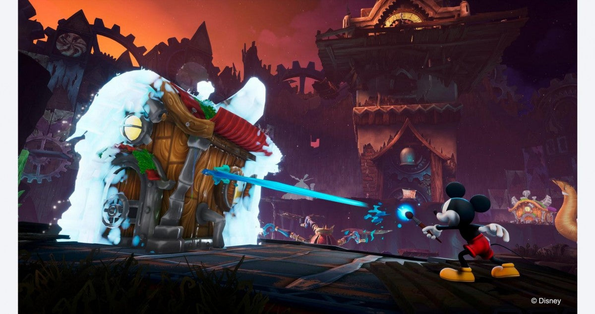 Epic Mickey: Rebrushed gameplay image for Nintendo Switch (NS) video game 