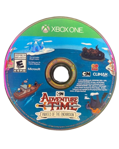 Adventure Time: Pirates of the Enchiridion – Xbox One (XONE) Front Disc Cover Art Image 