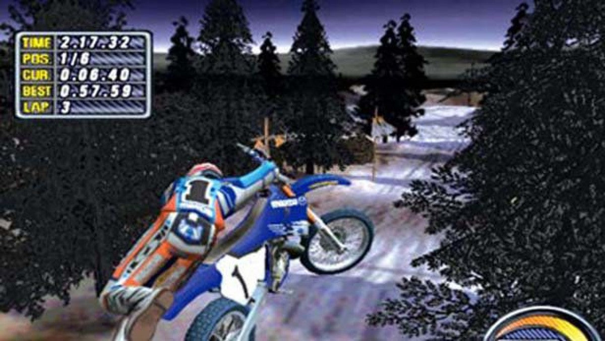 Jeremy McGrath Supercross World gameplay for Playstation 2 (PS2) video game