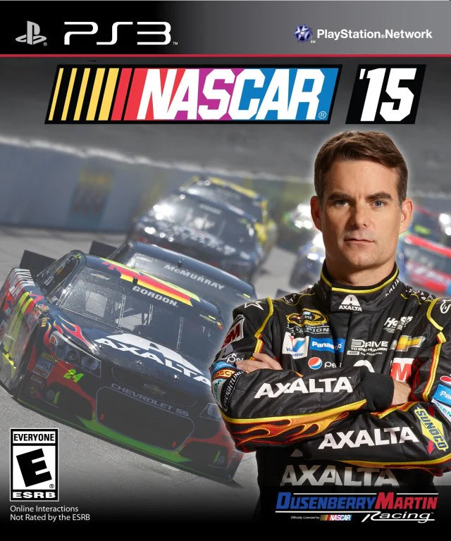 NASCAR 15 cover art for PlayStation 3 PS3 video game
