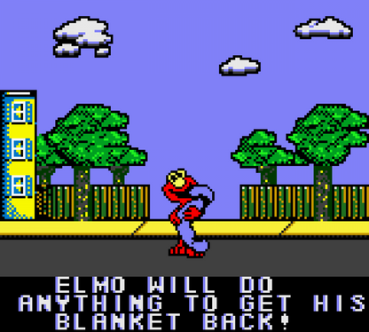 The Adventures of Elmo in Grouchland gameplay for Game Boy Color GBC video game