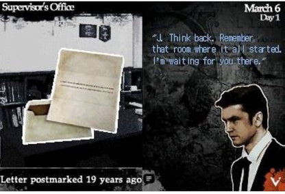 Again: Interactive Crime Novel gameplay for Nintendo DS (DS) video game