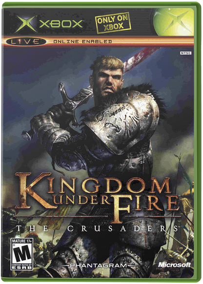 Kingdom Under Fire: The Crusaders – Xbox (XBOX) cover art for video game for XBOX