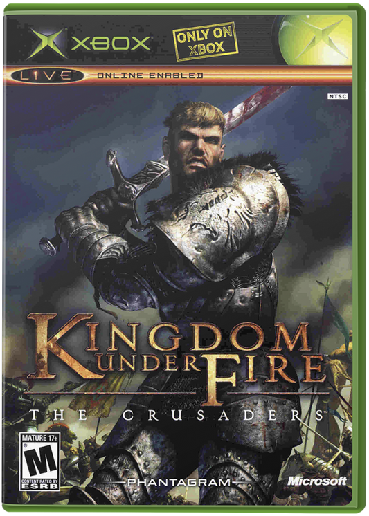 Kingdom Under Fire: The Crusaders – Xbox (XBOX) cover art for video game for XBOX