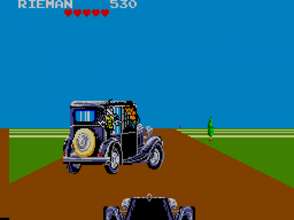 Gangster Town – Sega Master System (SMS) gameplay for light gun shooter video game