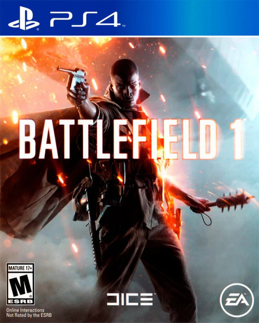 Battlefield 1 cover art for PlayStation 4 (PS4) video game