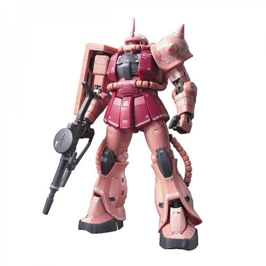 MS 06S Char's Zaku II Mobile Suit Gundam Bandai RG 1/144 Gundam model kit