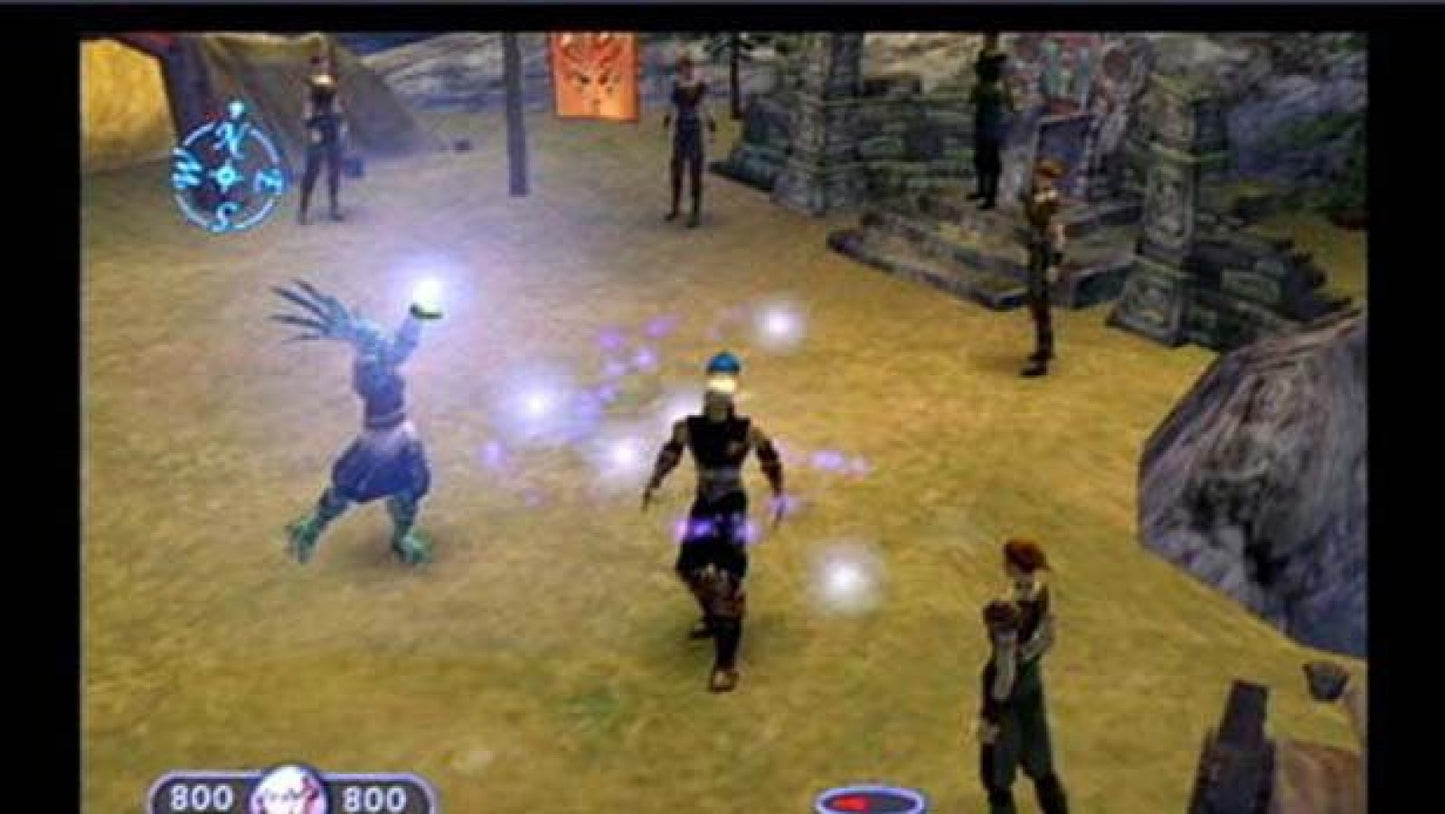 The Legend of Alon Dar PS2 PlayStation 2 action RPG role playing game retro video game gameplay