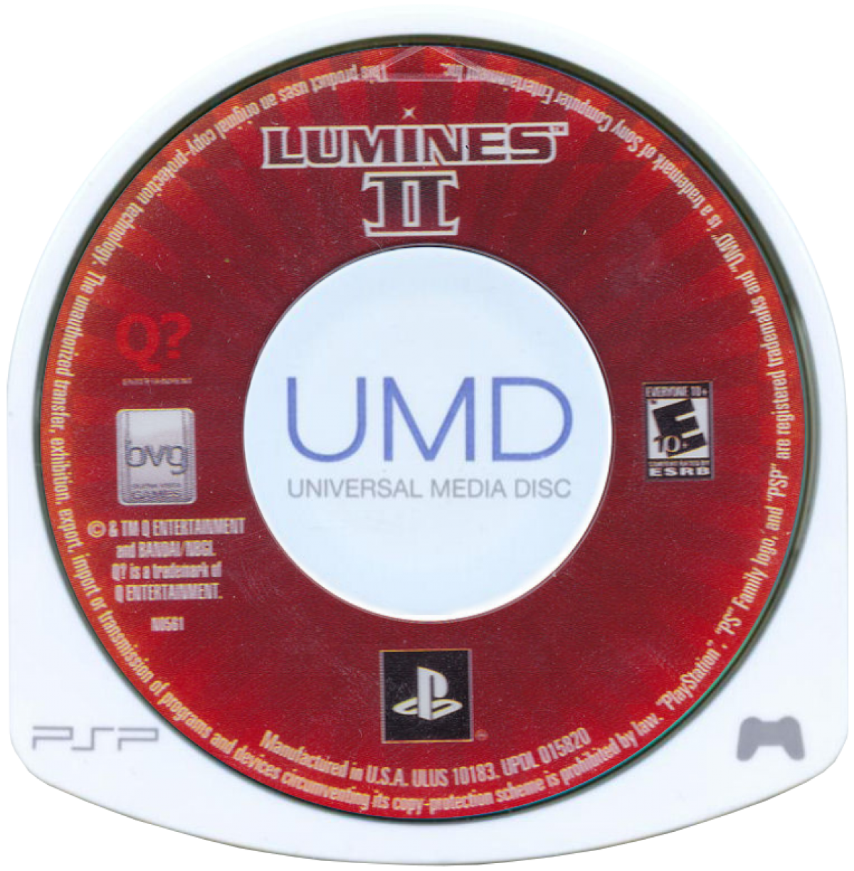 Retro Lumines II PlayStation Portable inspired design featuring music driven puzzle gameplay aesthetic vintage PSP neon visual effects rhythm based block matching electronic soundtrack immersive handheld gaming nostalgia stylish arcade puzzle presentation UMD 