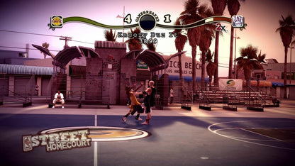 NBA Street Homecourt gameplay for Xbox 360 (X360) arcade-style basketball video game
