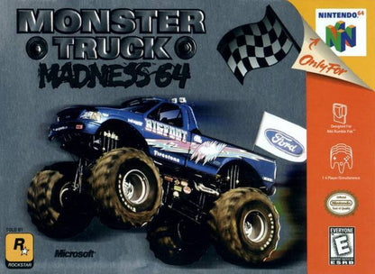 Monster Truck Madness cover art for Nintendo 64 N64 video game