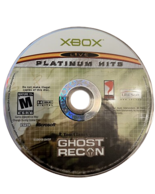 Tom Clancy's Ghost Recon [Platinum Hits] disc for Xbox (XBOX) video game