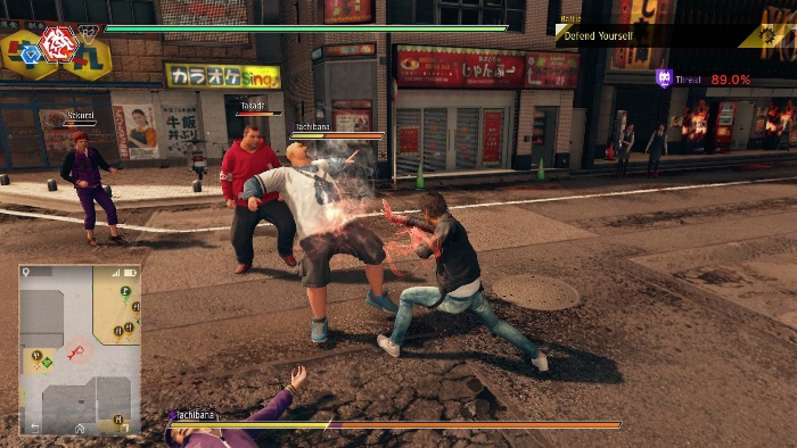 Judgment for PlayStation 4 action adventure detective game set in Kamurocho featuring crime investigation brawler combat side cases open world gameplay gameplay