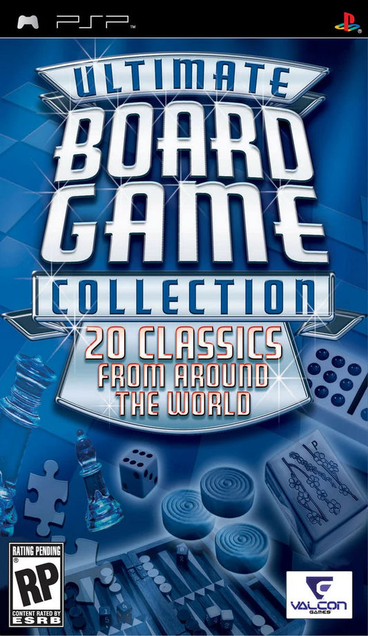 Ultimate Board Game Collection cover art for PlayStation Portable (PSP) video game