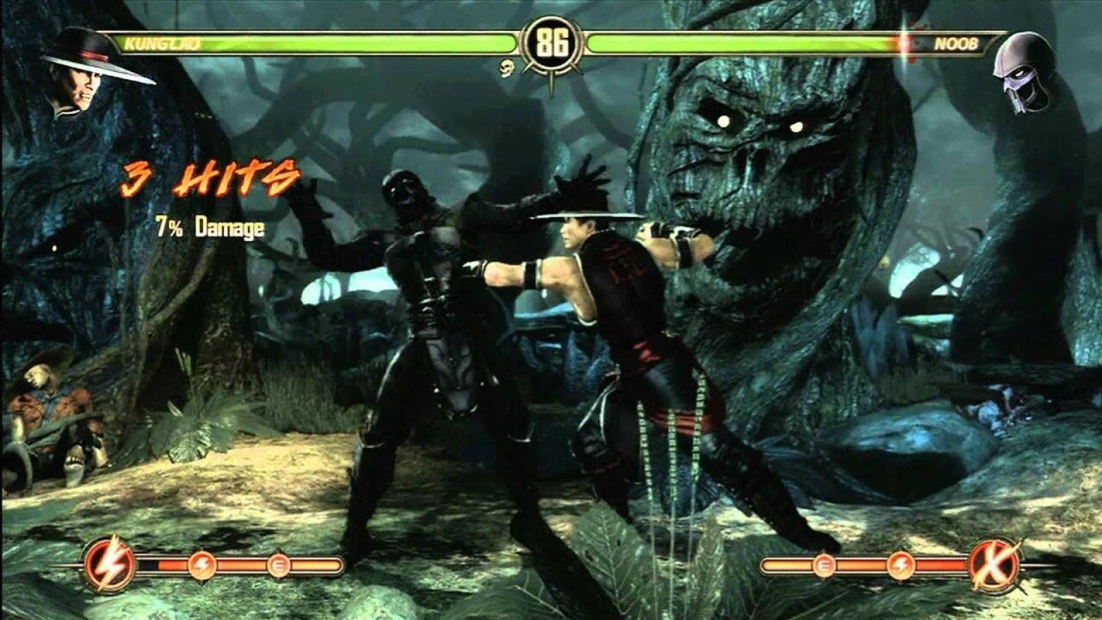 Mortal Kombat gameplay for Xbox 360 (X360) fighting video game