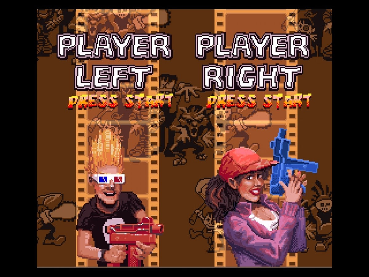 Zombies Ate My Neighbors Sega Genesis classic run and gun co-op survival horror themed rescue neighbors across 55 levels cult classic gameplay