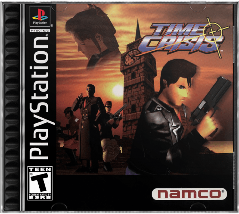 Time Crisis cover art for PlayStation 1 (PS1) video game