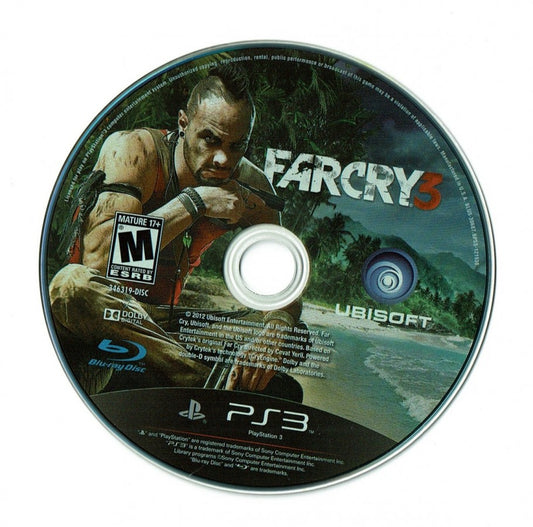 Far Cry 3 [Signature Edition] disc for PlayStation 3 (PS3) video game