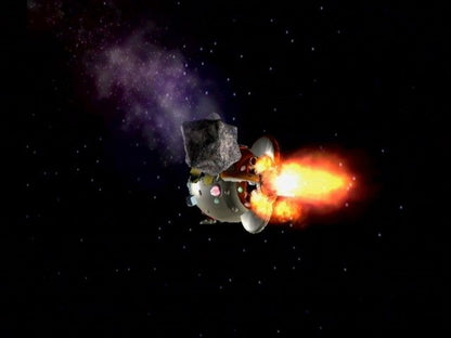 Pikmin gameplay for Nintendo GameCube (GC) real-time strategy adventure video game