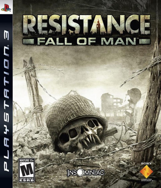 Resistance: Fall of Man cover art for PlayStation 3 (PS3) video game