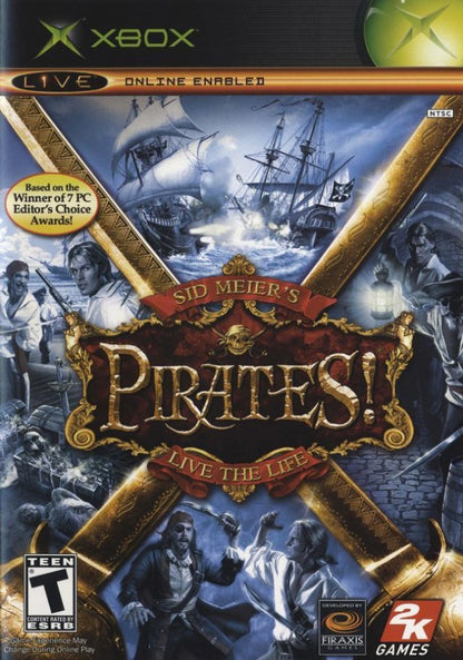 Sid Meiers Pirates: Live the Life cover art for Xbox (XBOX) video game