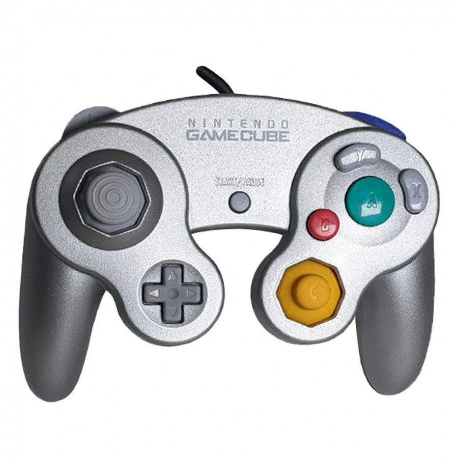GameCube Controller Official Platinum accessory Nintendo GameCube (GC) top view