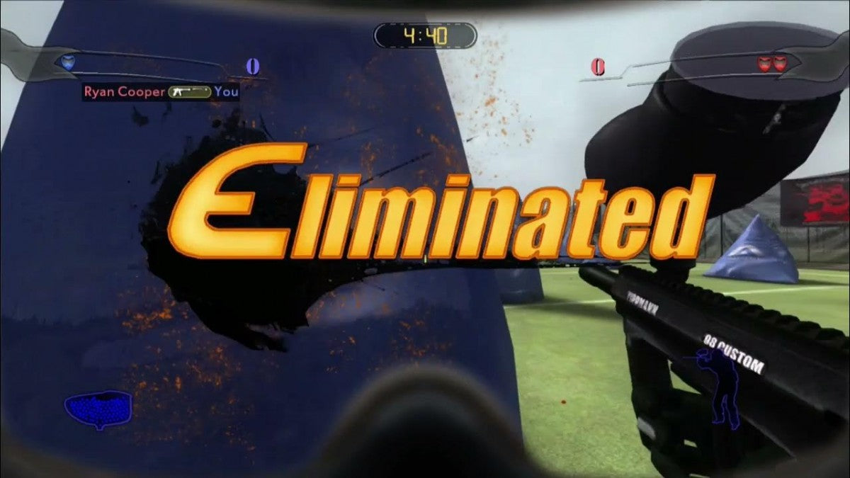 Greg Hastings’ Tournament Paintball Platinum Hits Xbox sports shooter video game gameplay