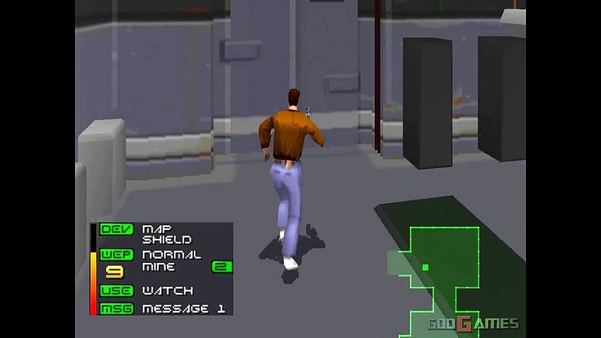 Fade to Black PlayStation PS1 for action adventure video game fans featuring third person sci fi gameplay futuristic exploration intense combat puzzle solving space environments cinematic storytelling platforming challenges and immersive cyberpunk adventure collectible gaming appeal gameplay