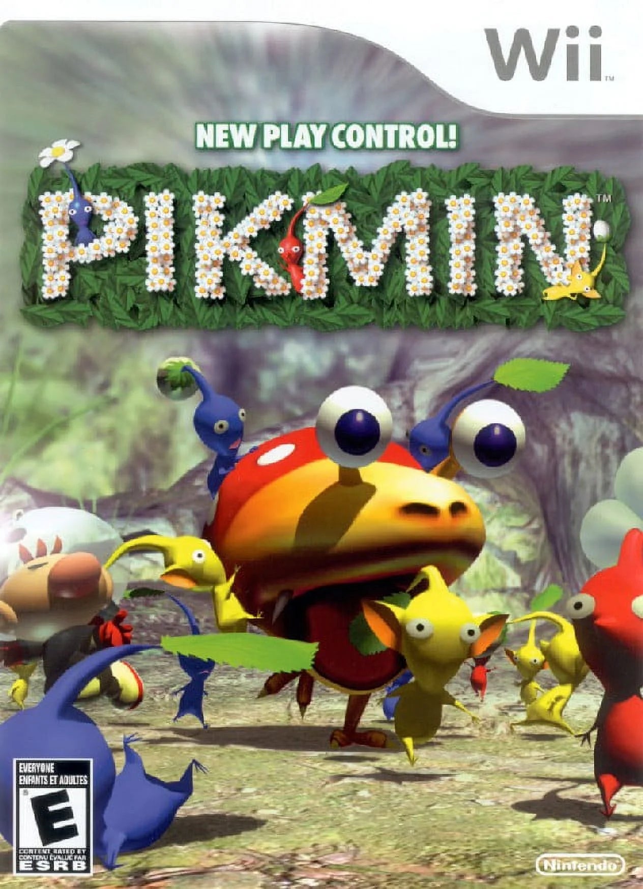 New Play Control: Pikmin cover art for Nintendo Wii (Wii) video game