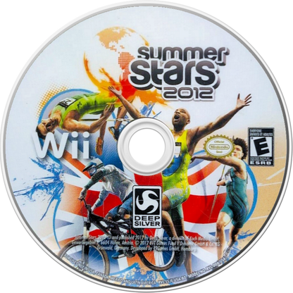 Summer Stars 2012 – Nintendo Wii (Wii) Olympic-themed multi-sport athletics simulation video game disc