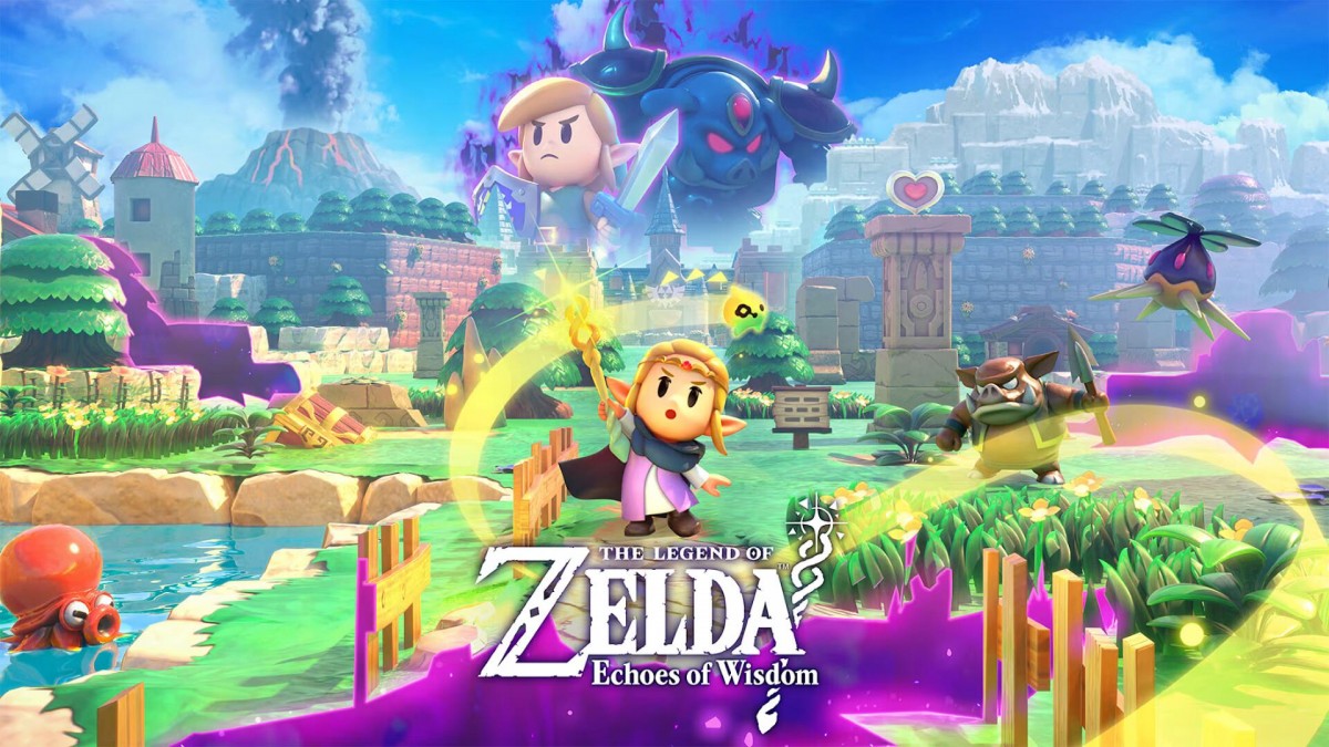 The Legend of Zelda: Echoes of Wisdom – Nintendo Switch (NS) home screen for video game for NS