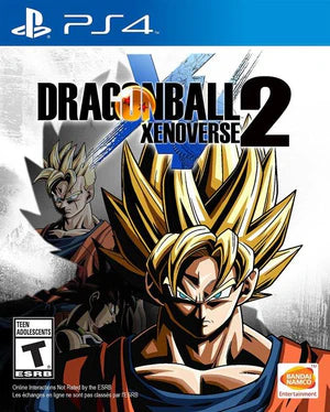 Dragon Ball Xenoverse 2 [Deluxe Edition] – PlayStation 4 (PS4) video game cover image, fighting RPG by Bandai Namco Entertainment