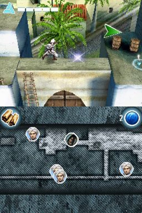 Assassin’s Creed: Altair’s Chronicles for Nintendo DS action adventure stealth game featuring historical missions, platforming and combat, puzzle solving, and stylus based handheld Assassin’s Creed gameplay experience gameplay